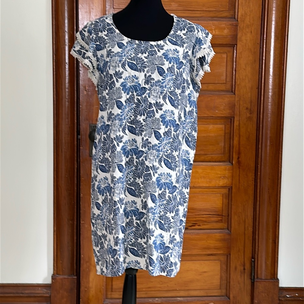 Luisa Perla Linen Dress or Beach Cover Up